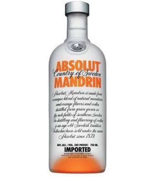 Absolut Mandrin 750 Ml