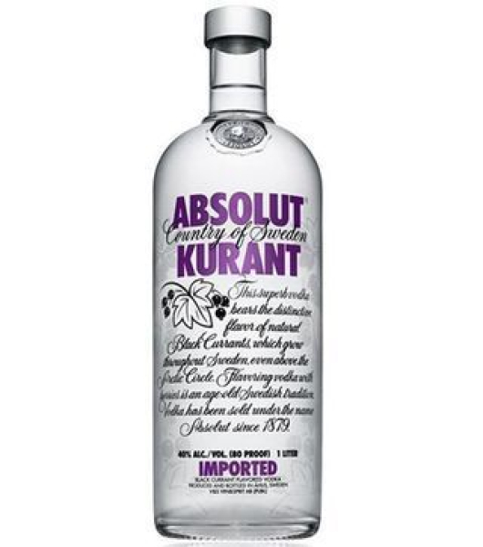 Absolut Kurant 750 Ml