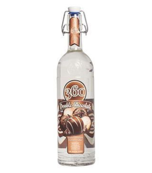 Vodka 360 Double Chocolate 750 Ml