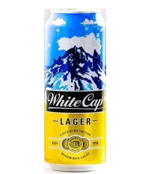 White Cap Can 500ml